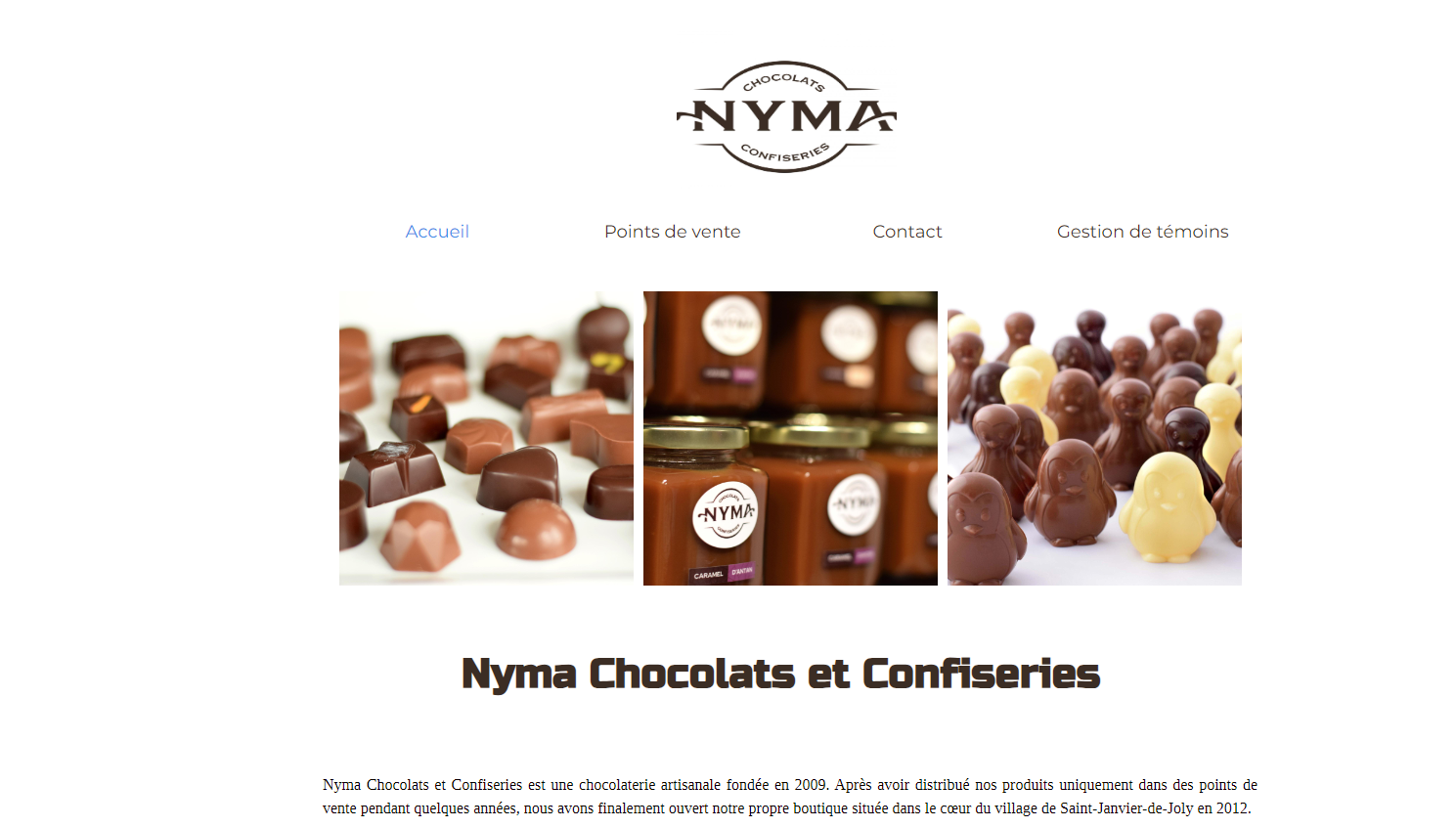 Nyma | NYMA Nyma Chocolats et Confiseries